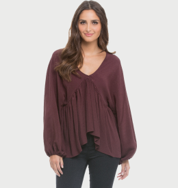 Puffed Sleeve Top